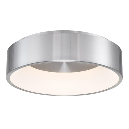 Dweled Corso 18in LED Flush Mount 3000K in Brushed Aluminum FM-337